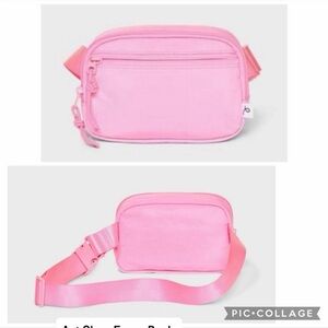 Chic Pink Crossbody Bag for Women